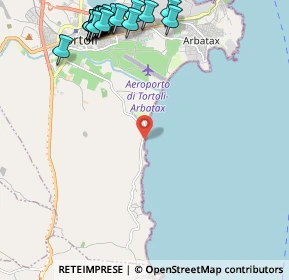 Mappa Spiaggia centrale del LIDO DI ORRI, 08048 Tortolì NU, Italia (3.262)
