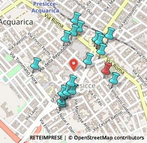 Mappa Via Prampolini, 73054 Presicce LE, Italia (0.235)