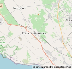 Mappa 73054 Presicce LE, Italia (4.0975)