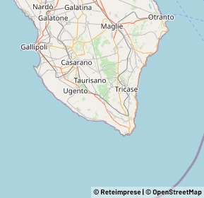 Mappa 73054 Presicce LE, Italia (12.85357)