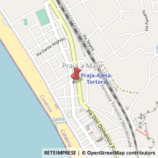 Mappa Via Cristoforo Colombo, 72, 87028 Praia a Mare, Cosenza (Calabria)