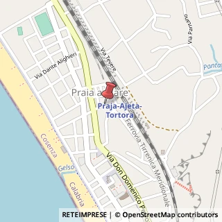 Mappa Via Stazione, 4, 87028 Praia a Mare, Cosenza (Calabria)