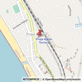 Mappa Via Stazione, 6, 87028 Praia a Mare, Cosenza (Calabria)