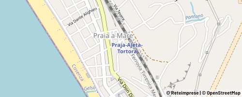 Mappa Praia a Mare