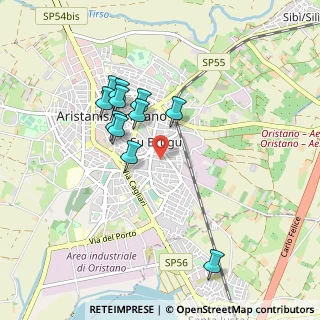 Mappa Via Arborea, 09170 Oristano OR, Italia (0.88909)