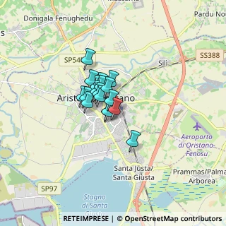 Mappa Via Arborea, 09170 Oristano OR, Italia (0.97278)