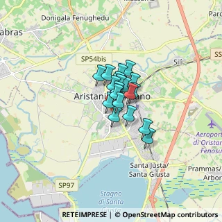 Mappa Via Carducci Giosue', 09170 Oristano OR, Italia (0.87895)