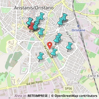 Mappa Via Giuseppe Biasi, 09170 Oristano OR, Italia (0.5485)