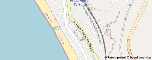 Mappa Praia a Mare