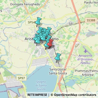 Mappa Via Milis, 09170 Oristano OR, Italia (1.08222)