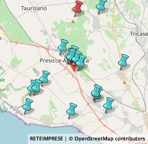 Mappa S.n.c P, 73054 Salve LE, Italia (3.98941)