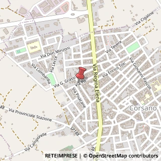 Mappa Via L. Rizzo,  40, 73033 Corsano, Lecce (Puglia)