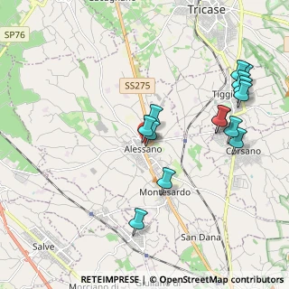 Mappa Via Rimembranze, 73031 Alessano LE, Italia (2.32071)