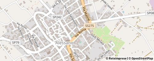 Mappa Alessano