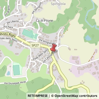 Mappa Via Augusto Righi, 941, 41055 Montese, Modena (Emilia Romagna)