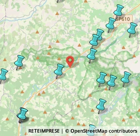 Mappa Via Montanara Sud, 40021 Borgo Tossignano BO, Italia (6.3465)