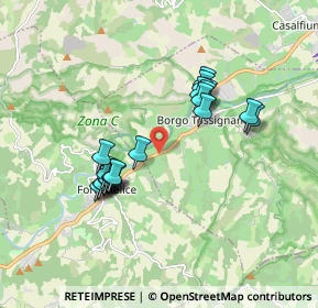 Mappa Via Montanara Sud, 40021 Borgo Tossignano BO, Italia (1.6225)