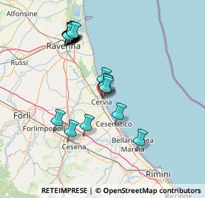 Mappa Via Puccini, 48015 Cervia RA, Italia (15.061)