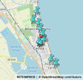 Mappa Via Puccini, 48015 Cervia RA, Italia (1.2425)
