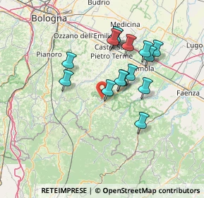 Mappa Via Gesso, 40025 Fontanelice BO, Italia (12.534)