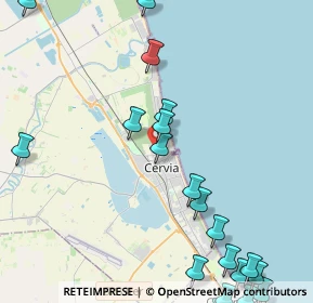 Mappa Via Giotto, 48015 Cervia RA, Italia (6.035)