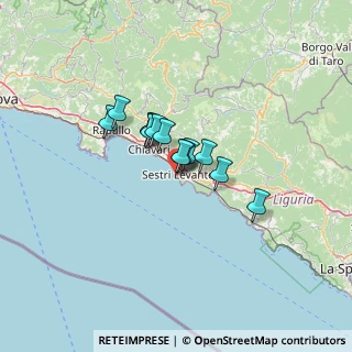 Mappa Via Portobello, 16039 Sestri Levante GE, Italia (7.88462)