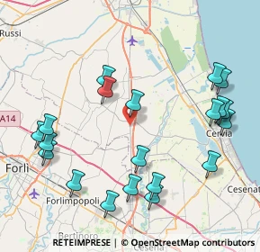 Mappa Via Goito, 48125 San Zaccaria RA, Italia (9.494)