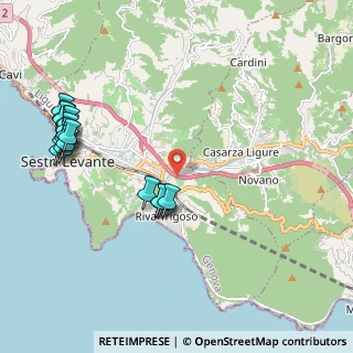 Mappa Contrada Pestella, 16039 Sestri Levante GE, Italia (2.50579)
