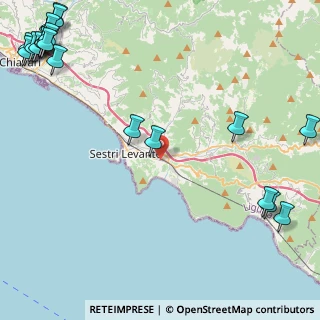 Mappa Via N.S. del Soccorso, 16039 Sestri Levante GE, Italia (7.412)