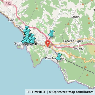 Mappa Via N.S. del Soccorso, 16039 Sestri Levante GE, Italia (1.91846)