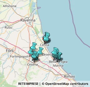 Mappa Via Boito, 48015 Cervia RA, Italia (10.6785)