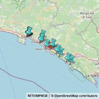 Mappa A12 Genova - Roma, 16039 Sestri Levante GE, Italia (11.36067)