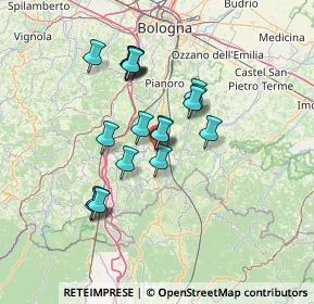 Mappa Via Roma, 40050 Loiano BO, Italia (11.83526)