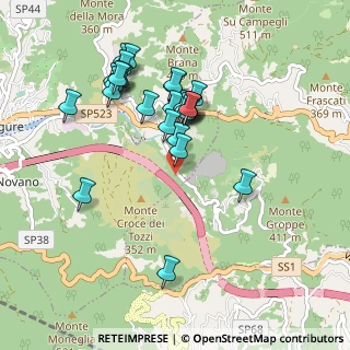 Mappa SP 60, 16030 Casarza Ligure GE, Italia (0.91481)