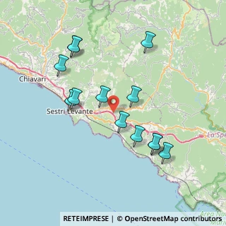 Mappa SP 60, 16030 Casarza Ligure GE, Italia (7.59538)