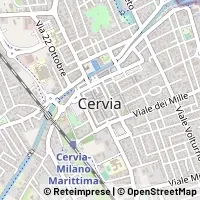 Mapa Cervia