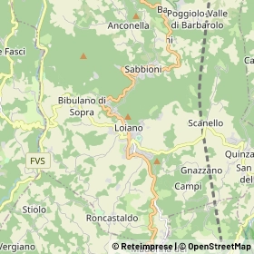 Mappa Loiano