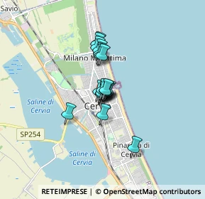 Mappa Piazza Andrea Costa, 48015 Cervia RA, Italia (0.91421)