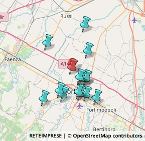 Mappa Via Massimiliano Kolbe, 47122 Roncadello FC, Italia (6.006)