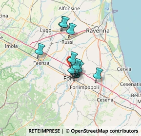 Mappa Via Massimiliano Kolbe, 47122 Roncadello FC, Italia (8.44846)