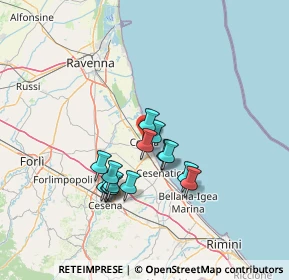 Mappa P.le dei Salinari, 48015 Cervia RA, Italia (11.48357)