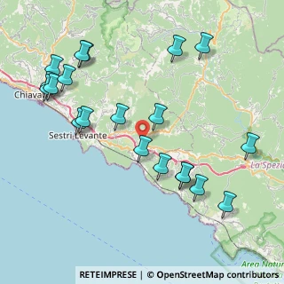 Mappa Via Per Masso, 16030 Moneglia GE, Italia (9.5775)