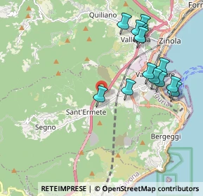 Mappa Via Angelo, 17047 Vado ligure SV, Italia (2.12769)
