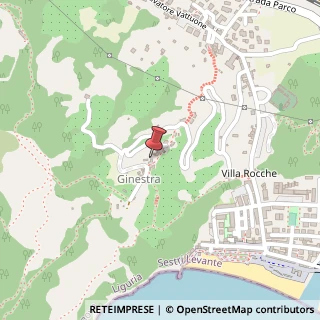 Mappa Via Villa Ginestra, 29/B, 16039 Sestri Levante, Genova (Liguria)