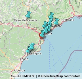 Mappa Via Bertola, 17047 Vado Ligure SV, Italia (9.91857)