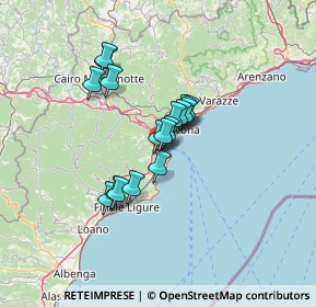 Mappa Via Bertola, 17047 Vado Ligure SV, Italia (9.74765)