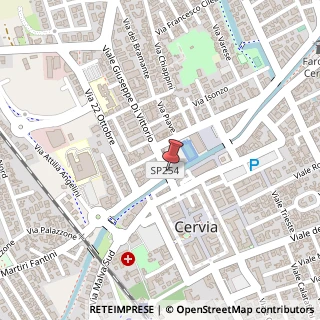 Mappa Via cavour camillo benso 126, 48100 Cervia, Ravenna (Emilia Romagna)