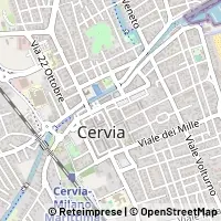 Mapa Cervia
