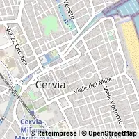 Mapa Cervia