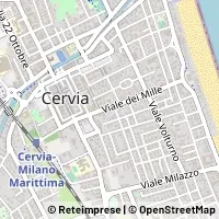 Mapa Cervia